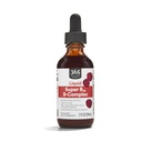 365 oleh Whole Foods Market, Super B-12 B-Complex Liquid Suplemen, Raspberry Natural Flavor, Vegan, 2 Fl Oz