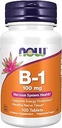 NOW Foods Vitamin B-1 (Thiamine) 100mg, 100 tablet (Paket 2)