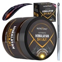 NutroTonic ® Authentic Himalaya SHILAJIT ® 124; 60 Days Sun Dry Organic Most Venable Premium Resin; Lab Tested for Safety 124; Natural Source of Fulvic Acid + 86% & Humic Acid + 10%