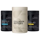 Penelitian Olahraga ® Multivitamin Pack - Omega 3 + Vitamin D3 K2 5000iu + Collagen Peptides