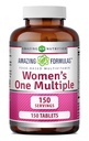 Amazing Formula Women 's One Multivitamin Supplement: 124; Pangan berbasis 124; 150 Tablet;