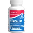 Kekuatan Tinggi Vitamin D3 5000 IU - Flinical Formula Vitamin D Suplemen untuk Men and Women for Bone Teeth Muscle Mood dan Imuniune Dukungan - Tinggi Absorpsi Microtab Vegetarian (Supply 60 Hari)