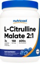 Nutricost L- Citrulline Malate 2: 1 (600 Grams) (Raspberry Biru)