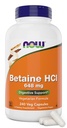 Sekarang Betaine HCI 648mg 240 Veg Capsules (Pack of 2) - Digetical Enzymes Supplement - Enhanced with Pepsin Protease for Protein Disuble Support