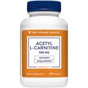 Acetyl- L-Carnitine 500mg - Mendukung Fungsi & Ingatan Sehat, Promoses Produksi Energi - Carnipure ™ Anak-Anak Pure Bentuk L- Carnitine (120 Capsules) oleh The Vitamin Shoppe