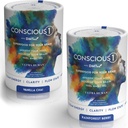 Ultra Human Consclous1 - Fokus Boosting Superfood Blend Vanilla Chai & Rainforest Berry Variety Pack