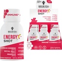 Bee dan You Energy X Shot, 12 Pack, Red Ginseng Korea, Royal Jelly, Propolis, Caffeine Free Energy Drink, Vitamin C, B3, B6, B12, Suplemen Dukungan Imune, Antioksidants, Apparate Flavor
