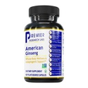 Premier Research Labs Amerika Ginseng Tambahan - Amerika Ginseng Kapsul, Herbal Ginseng Root Pills, North American Ginseng Herb Ekstrak, Persediaan Energi Calming - 60 Plant- berbasis Kapsul
