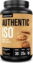 Jacked Factory Auttic ISO Gss Fed Whey Protein Isolat Powder - Low Carb, Non-GMO Muscle Building Protein w / No Fillers, Post Workout Recovery, Vanilla Oatmeal Cookie