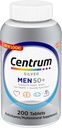Sentrum Silver Men (200 Count) Multivitamin / Multimineral Suplemen Tablet, Vitamin D3