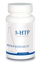 Riset Biotika 5HTP 50mg 5HTP Brain Health Promoses Relaxed Mood Overall Sense of Well Being, Produksi Serotonin, 150 Capsules