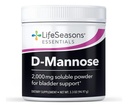 LifeSeassons D-Mannose Powder - FAST-Acting UTI Relief - Urinary Trakt Health Suply Levels of Microflora & Ease Bladder Discomfort - 45 Servings