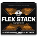 PMD Sports Flex Stack Hardcore 24- Hour Heally Stack for Increased Muscle Mass, Power, Reduce Soreness, Libido and Restful Sleep - Methyl Anhardcore 90 Capsules, Z-Test 90 Capsules