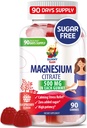 Gummies Magnesium untuk Anak & Dewasa - 500mg - Cuc Magnesium Chewate - Magnesium Tambahan Kota Magnesium untuk Mood & Muscle