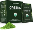 Pack Perjalanan Powder Hijau - 14 hamba untuk Memori, Gangguan I Best Taste Super Greens Powder dengan Organik Spirulina, Goji, Beetroot, Pomegranate I Vegan, Non-GMO
