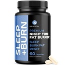 Night Time Fat Burner to Shred While You Sleep 124; Belly Fat Burner, Carb Blocker & Weight Loses Support 124; Lose Weight, Dukung Metabolisme & Fall Asleep Fast 124; 60 Nighttime Diet Pills