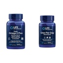 Extension Super Omega- 3 plus EPA / DHA Fish Oil, Sesame Lignans, Olive Extract & One-Per- Day Multivitamin - Dikemas dengan lebih dari 25 Vitamin, Mineral & Tanaman