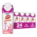 BOOST Breeze Clear Nutronation Drink - 250 Calories - 19 Vitamin & Minemin- 9 g Protein - Dibutakan Clear Nutration Drink dengan Vitamin A & Zinc - Wild Berry Flavor - 8 fl oz (Paket 24)