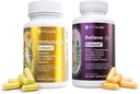 BioAssist ® Relieve - Fx + Immune-fx, Recour Relief Detox Mood Ammune Support Supplemen Factors, Clean Ceratifikasi ®, Non-GMO