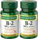 Nature 's Bounty, Vitamin B-2, 100 mg, 100 Tablet