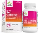 Terry Alamiah HRG80 Ginseng Perempuan Penentuan Seksual - Tambahan Dieter untuk Sirkulasi, Dukungan Endurance & Energy - Dukungan Vitalitas dengan Ashwagandha, Red Ginseng & Zinc - 48 Kapsul