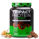 Nutroology TRIVAT Vegan Powder - Organik Pea, Rice & Pumpkin Protein, BCAAs & Glutamine - Based Meal Replacement Shakes for Muscle Recovery & Imunion, Chocolate Peanut Butter, 20 Service