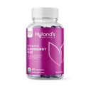 Hyland 's Organic Elderberry Plus Gummies, Organic Black Elderberry dengan ZINC dan Vitamin C, Suplemen Hammuniune untuk Dewasa, 60 Vegan Gummies (30 Hari)