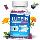 Lutein Gummies, 12 dari 1 Lutein dan Hobxanthin Suplemen Mata Vitamin Gummies untuk Dewasa, Mata Suplemen dengan Vitamin Berganda untuk Mata Memindah & Vision - 60 Gummies