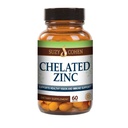 Suzy Cohen Chlated Zinc Suplemen - 60 Capsules Gentle on The Sthoach - Zinc adalah untuk Healthy Cell Growth dan Formasi DNA - Mendukung Fungsi Kebal Sehat dan Skin Health