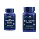 Extension Super Omega- 3 plus EPA / DHA Fish Oil, Sesame Lignans & Two-Per- Day High Potency Multi- Vitamin & Mineral Suplemen
