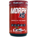 iSatori Morph X5 Intense Pre Workout dengan Beta Alanine, Creatine Magnhower, Citruline Malate- Nitric Oxide Flow & Pump Suppplemen Energi, Endurance dan Kekuatan, Cherry Frost (20 Pelayan)