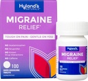 Hyland 's Migraine Headache Natural Pain Relief Tablet, Pack of 1, 100 Count (Packaging May Wary)