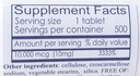 Healthycourse Biotin 10,000 mcg (500 Tablet) for Hair Growth, Skin, Strong Nails, biotin 10mg
