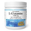 Faktor Alam, Micronized L- Glutamine Minum Mix 5000 mg, Mendukung Otot dan Fungsi Imune, 8 Oz