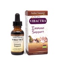 Amber Vibactra Ammune Support Herbal Supplement for Dogs, Cats, Birds, Guinea Pigs, and Rabbits 12.4; Pet Herbal Blend for Overall Health 124; 1 Fluid Ounce Glass Bottle 124; Manufaktur di Amerika Serikat