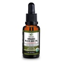 Oil Benih Hitam Organik - USDA Bersertifikat Dingin Menekan Botol Kaca Lebih dari 1,5% Thymoquinone 3X kekuatan Turki Hitam Cumin Nigella Sativa non-GMO 100% Minyak Blackseed Murni (1oz Glass Dropper Bottle)