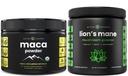 NutraChamps Organic Maca & Organic Lion 's Mane Powder