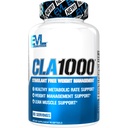 Evolution Conjugated Linoleic Acid CLA Suplemen Nuttrition Lean Muscle Mass Builder & Fat Burner for Men and Women - Free Safflower Based CLA 1000mg Blend Per Serving (90 Serving)