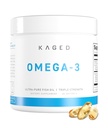 Caded Omega 3 Fish Oil Supplement, 3000mg Omega 3 Fatty Acid with EPA & DHA, Ultra- Pure, No Fish Burps, 60 pil