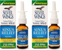 Path Natural Silver Wings Relief Natural Silver Nasal Spray - 250ppm - 1oz - 2 Pack