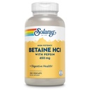 Slaray High Potency Betaine HCL with Pepsin - Hydrochloric Acid Suplement for Digetical Health - with Betaine Hydrochloride and Digetical Enzymes - Gut Health Support