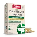 Jarrow Formulas Ideal Bowel Support - 10 Million CFU Per Serving - Bowel Duwel - Reduces Bloating, Gas & Intestial Discomfort - Sampai dengan 30 Servis (Veggie Caps)