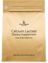 Murni Asli Ingrediens Kalsium Lactate (8 oz) Kalsium Suplemen, Electrolite