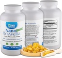 Satu Planet Nano Boswellia 250 mg Veggie Capsules (120 Pelayan), Boswellia Serrata Resin, Mendukung Fungsi Kognitif untuk Kesehatan Otak, Non-GMO, Vegan, Gluten- Bebas
