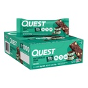 Quest Nutrection Chocolate Chunk Protein Bars, 20g Protein, 1g Sugar, 4g Net Carb, Gluten Free, Keto Friendly, 12 Count