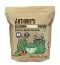 Anthony 's California Spirulina Powder, 8 oz, Produk Amerika Serikat, Gluten Free, Non GMO