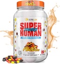 ALPHA LION Superhuman Whey Protein Powder, Great Tasting Clear Whey Protein Isolate, Low Carb, Low Sugar, No Bloat Post Workout, Muscle Recovery & Growth (28 Pelayan, PB & Gains)
