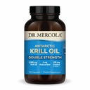Dr. Mercola Antartika Krill Kekuatan Ganda - 2.000 mg - Omega- 3 Tambahan dengan EPA & DHA - Pendukung Otak, Jantung, Gabungan & Imune Kesehatan - Bebas & Gluten- 90 Kapsul (30 Hamba)