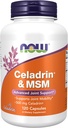 Suplemen NOW Foods, Celadrin ® & MSM, 500 mg of Celadrin ®, Advanced Joint Support *, 120 Capsules