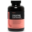LEGION Micronized Creatine Monohydrate Suplement - Clean Creatine Powder for Muscle Gain & Post Workout Recovery - Impronized Creatine Creatine Supplemen Maksimal (30 Servis, Kapsul)